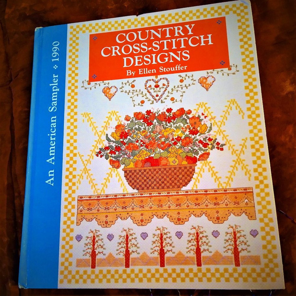 COUNTRY CROSS-STITCH DESIGNS -ELLEN STOUFFER 1990